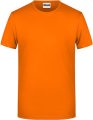 Heren T-shirt Daiber Basic-T 8008 Oranje